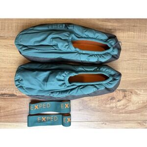 Exped Camp slipper Insulated slipper Size M Teal Black